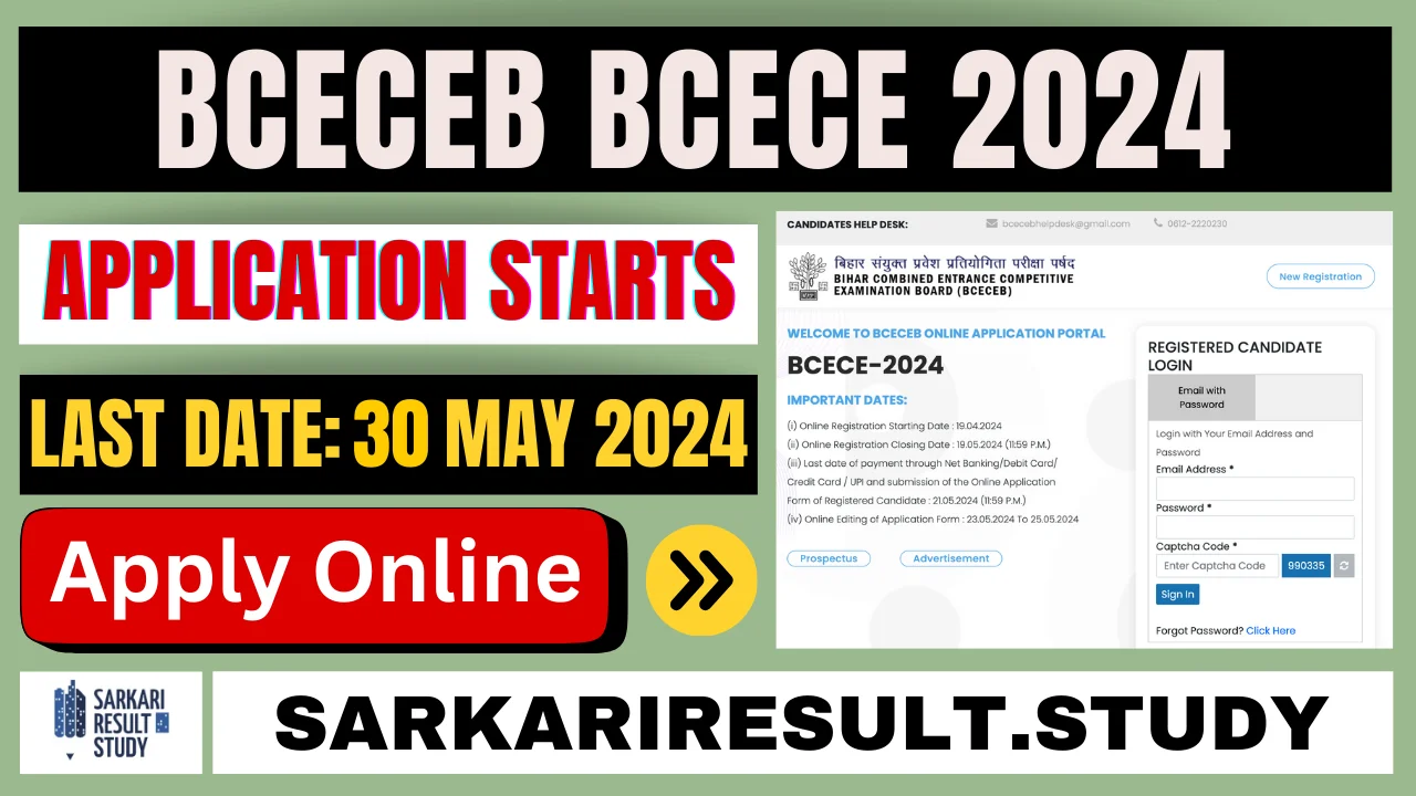BCECEB BCECE 2024 - Extended