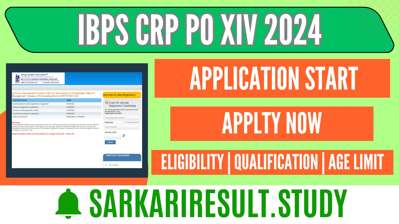 IBPS CRP PO XIV 2024