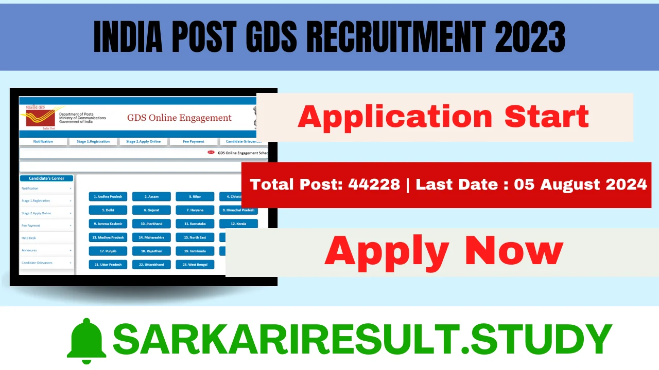 India Post GDS Recruitment 2023