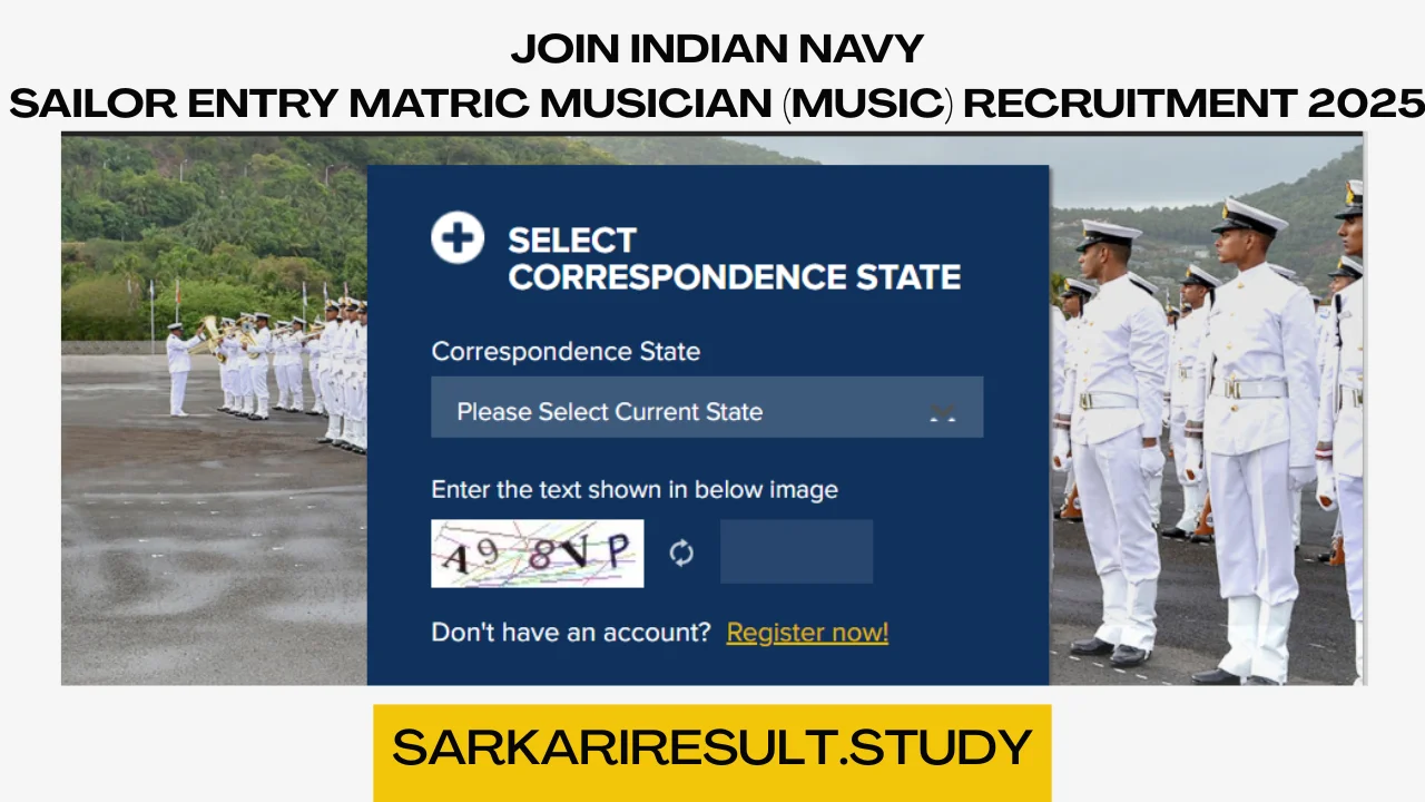 Indian Navy Agniveer MR Musician 02/2025 Admit Card
