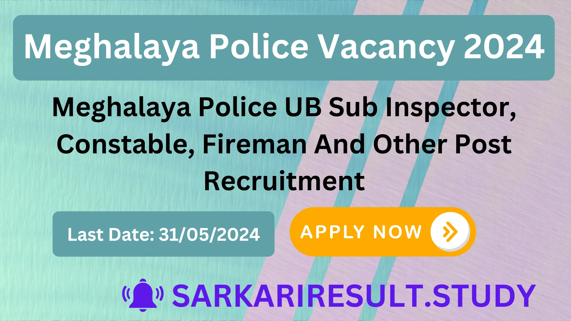 Meghalaya Police Vacancy 2024