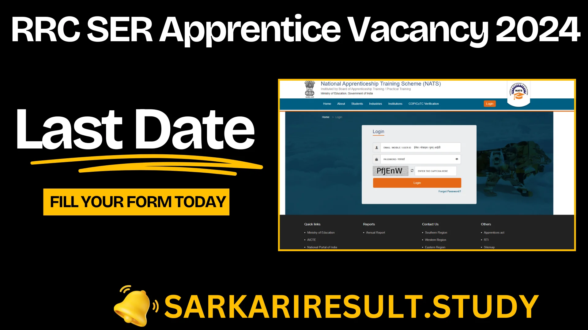 RRC SER Apprentice Vacancy 2024