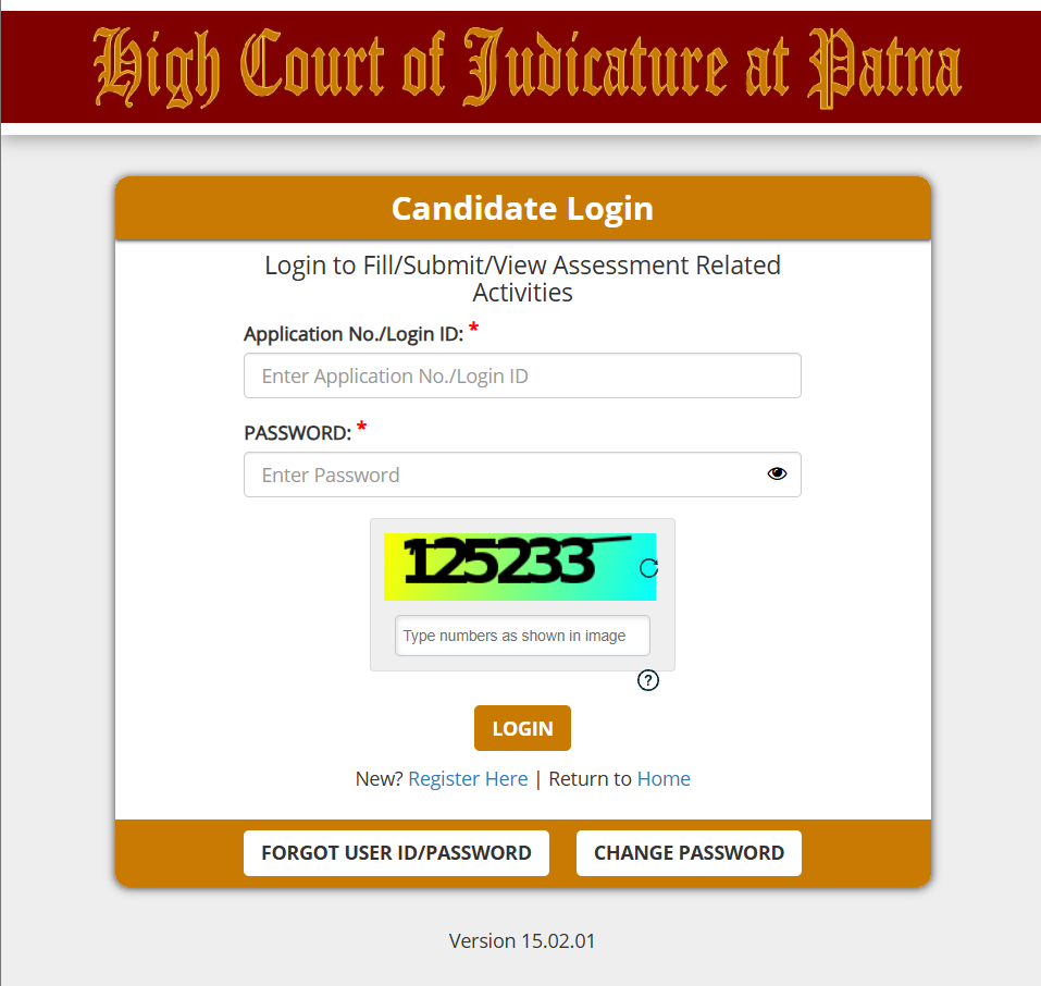 Patna High Court Stenographer Recruitment 2025 Score Card 