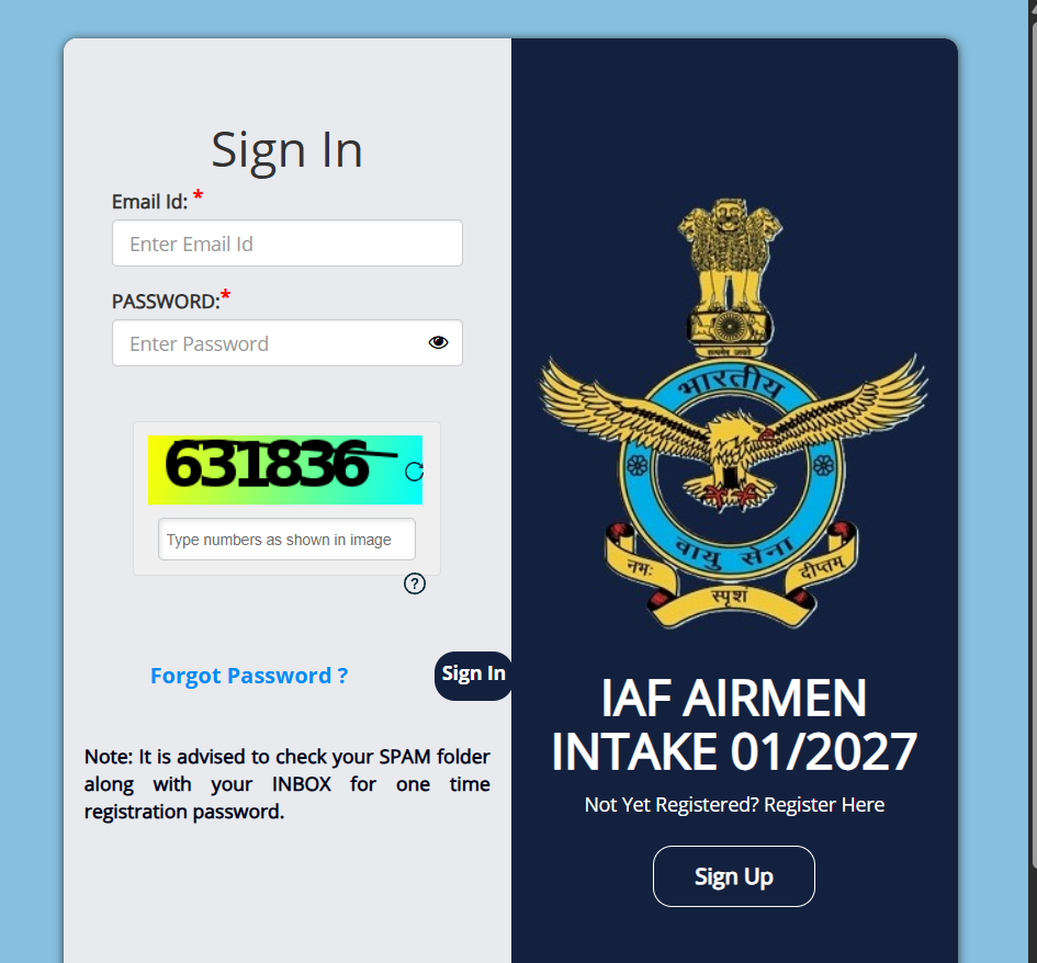 Indian Airforce (Group-Y) Medical Assistant 01/2027 Recruitment 2026 Result 