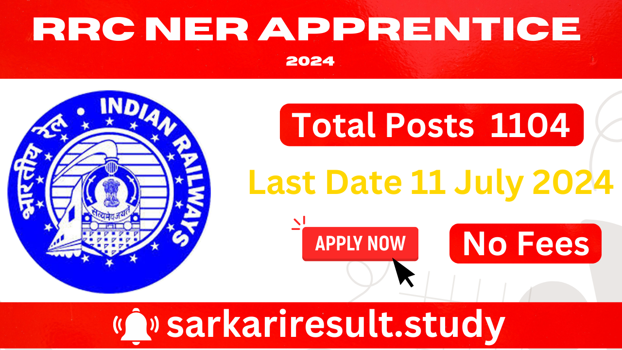 RRC NER Gorakhpur Act Apprentice Training 2024