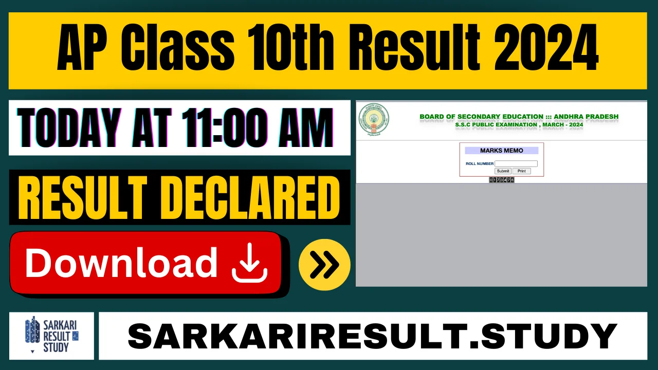 AP Board Class 10th Result 2024